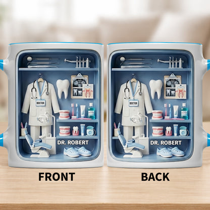 Doctor Of Dental Medicine Teeth And Medical Tools Design