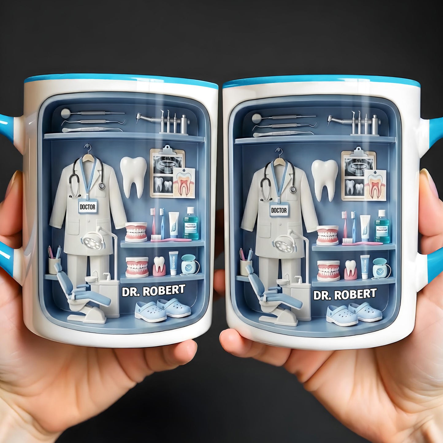 Doctor Of Dental Medicine Teeth And Medical Tools Design