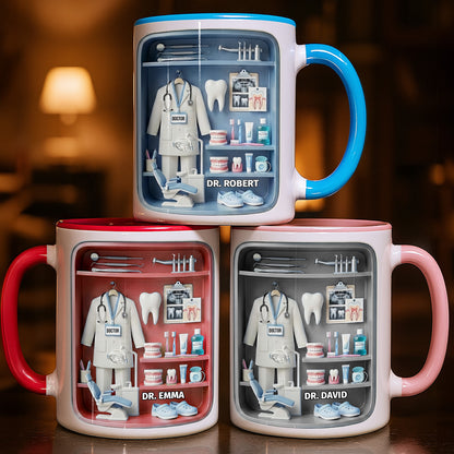 Doctor Of Dental Medicine Teeth And Medical Tools Design