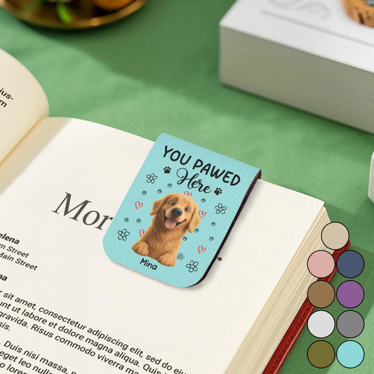 You Pawsed Right Here With Dog Illustration