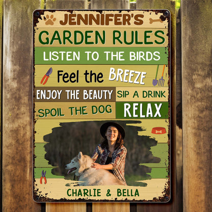 Garden Rules: Feel The Breeze, Spoil The Dog