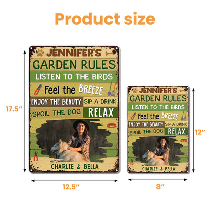 Garden Rules: Feel The Breeze, Spoil The Dog