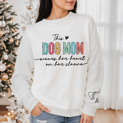 Capture Every Moment Stylish Comfortable Dog Silhouette Sweatshirt
