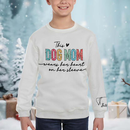 Capture Every Moment Stylish Comfortable Dog Silhouette Sweatshirt