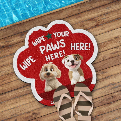 Wipe Your Paws Here With Cute Dogs