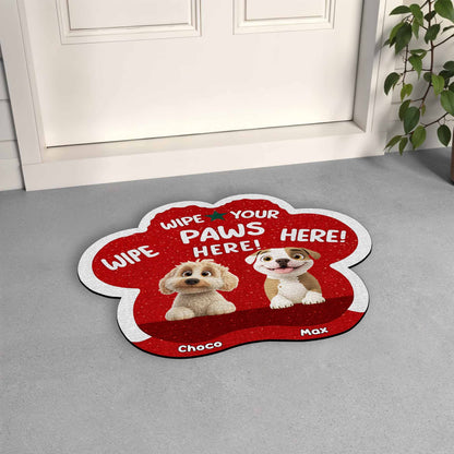 Wipe Your Paws Here With Cute Dogs