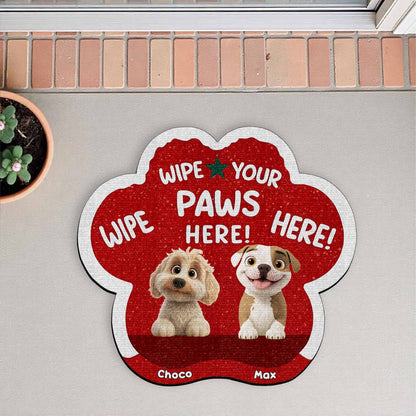 Wipe Your Paws Here With Cute Dogs