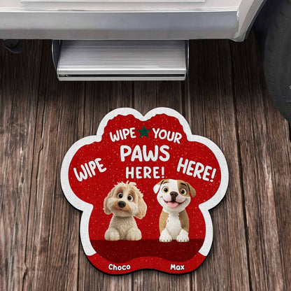 Wipe Your Paws Here With Cute Dogs
