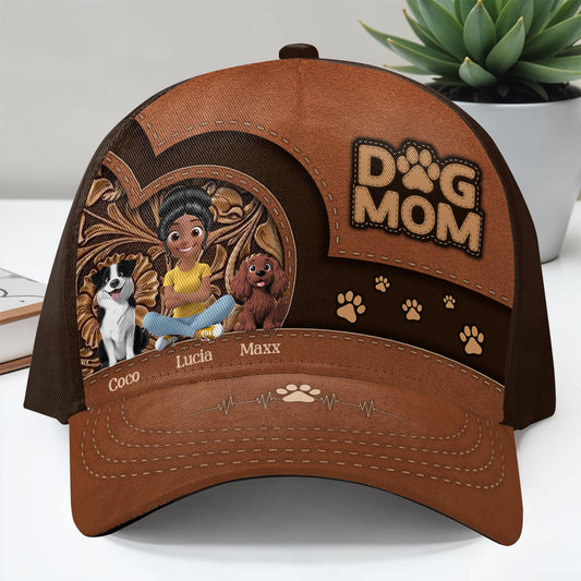 Best Dog Mom, Dog And Paws