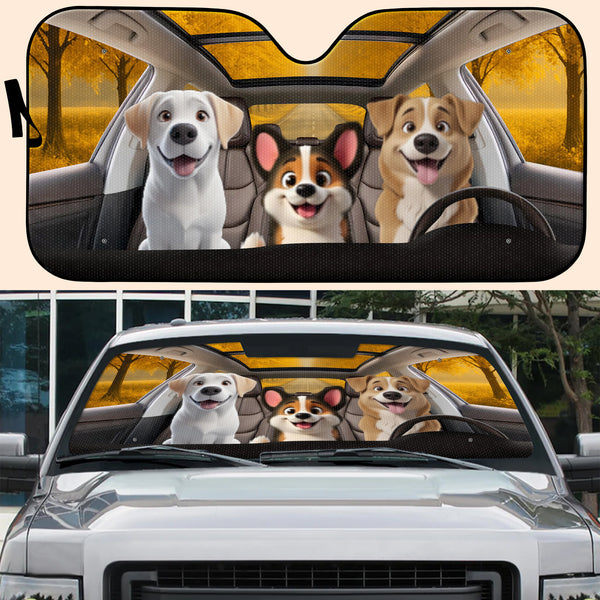 Brighten Your Drive With Pawesome Friends, Dogs