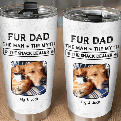 Fur Dad The Man The Myth The Snack Dealer Paw Prints Pet Photos
