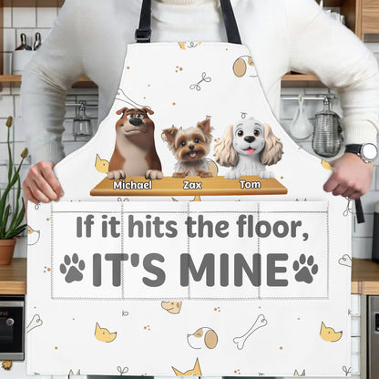 If It Hits the Floor, IT'S MINE, Dogs and Paw Prints