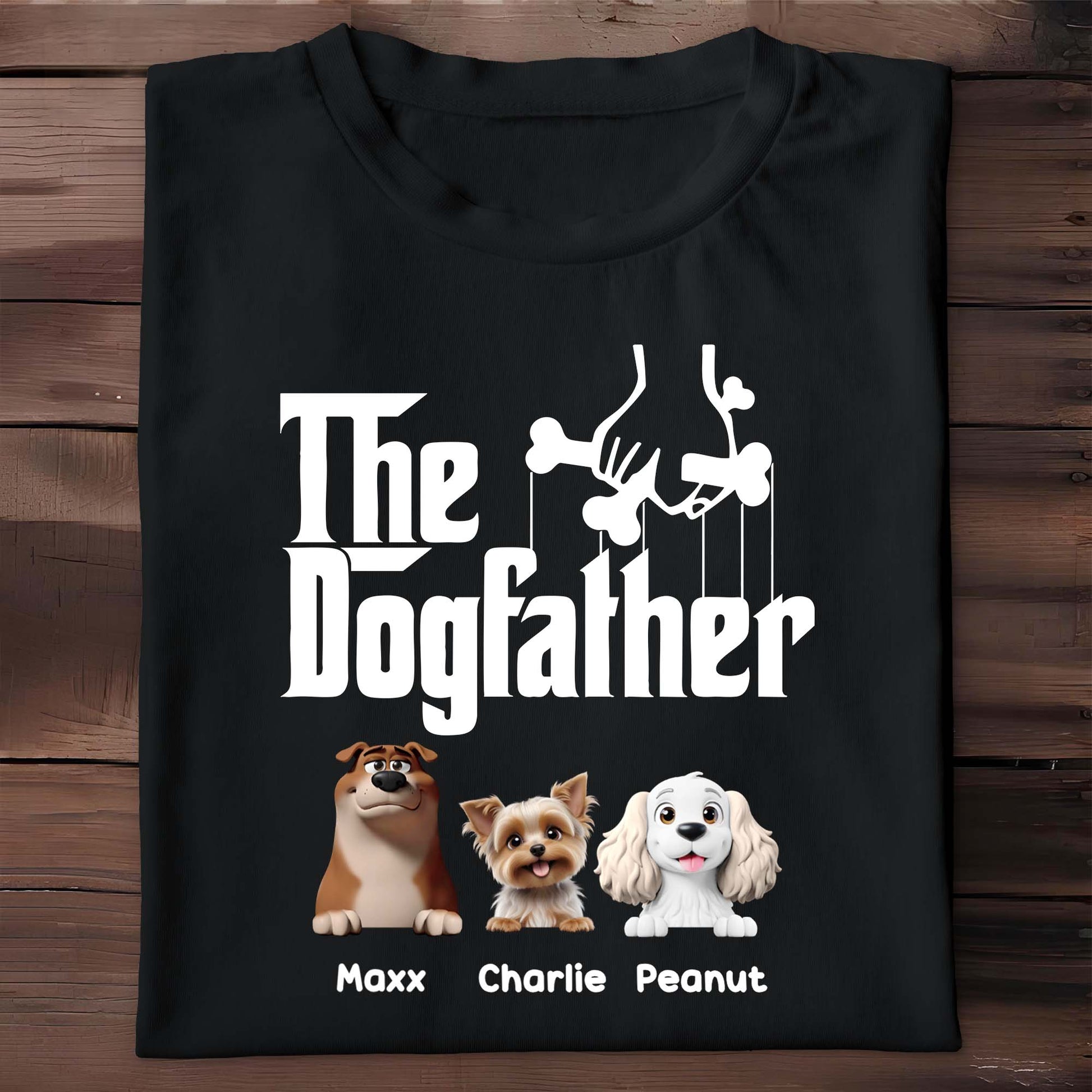The Dogfather With Dogs and Bone