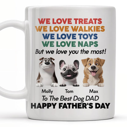 We Love Treats We Love Walkies, Dogs