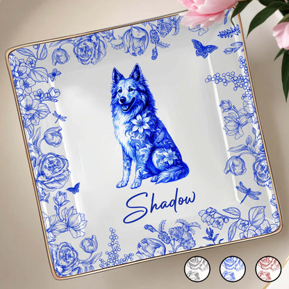 Beautiful Flowers And Pet Love