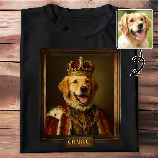 Customize Your Pet's Royal Portrait With Crown And Jewels