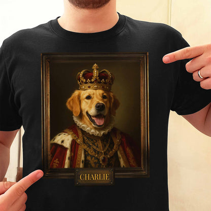 Customize Your Pet's Royal Portrait With Crown And Jewels