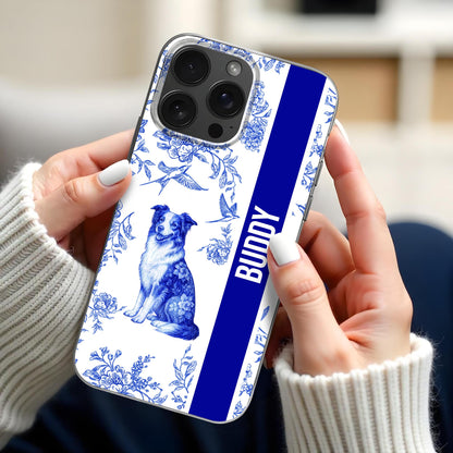Buddy, Dog And Floral Design