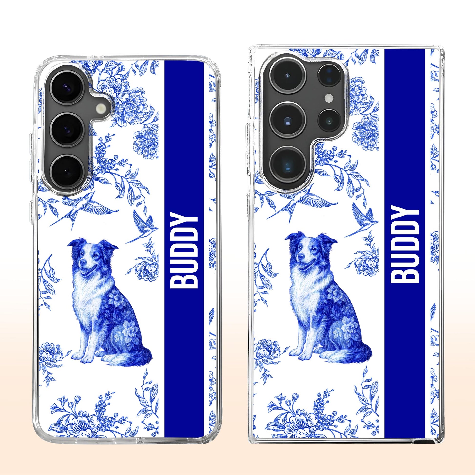Buddy, Dog And Floral Design