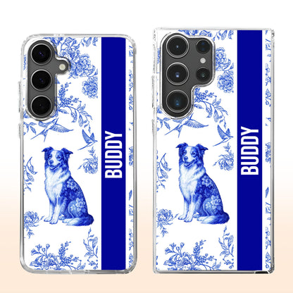 Buddy, Dog And Floral Design