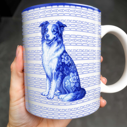 A Connection That Lasts Forever With Dog And Flowers