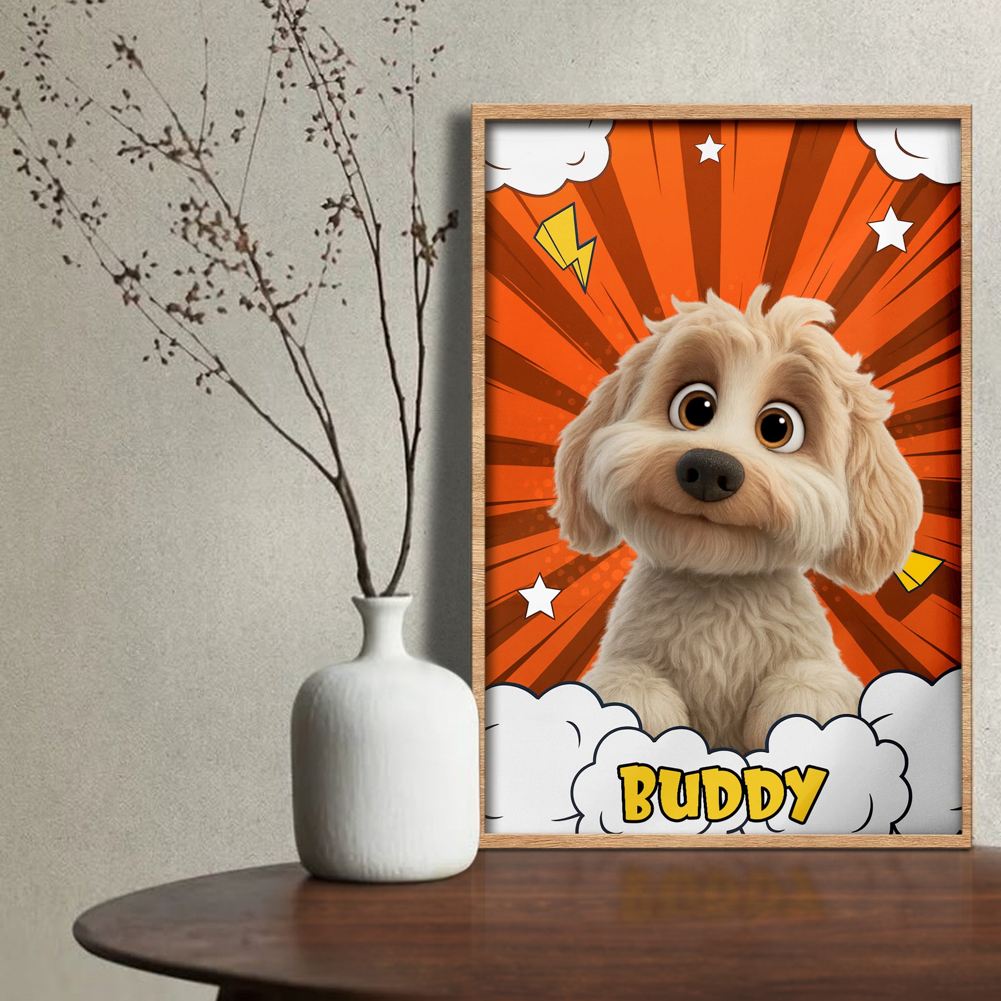 Celebrate Your Cherished Pet With A Comic Style Portrait