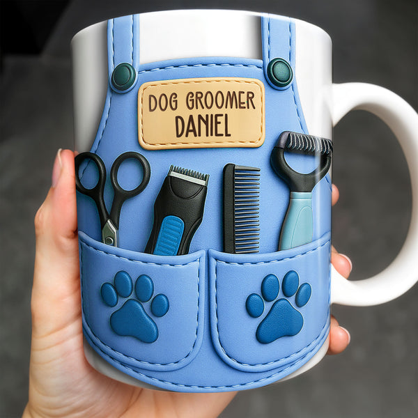 Dog Groomer Professionally Personalized Mug