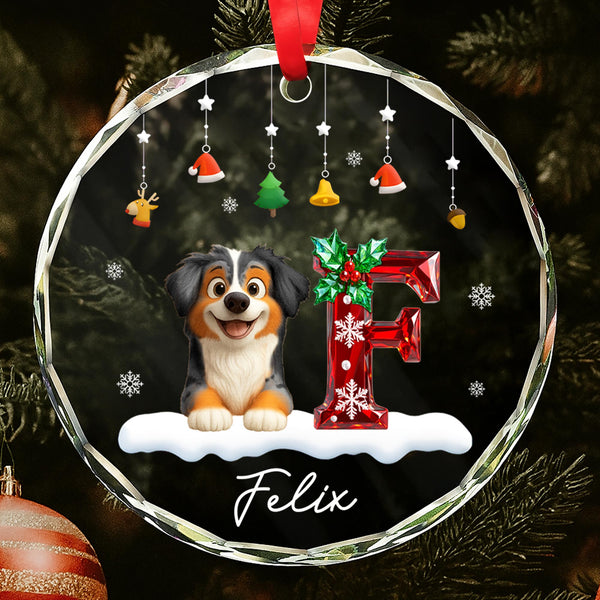 To Felix, Happy Holidays With Dog And Holiday Letter