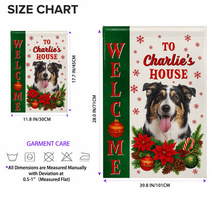 Welcome To Your Customized Holiday Home With Dog And Festive Decor
