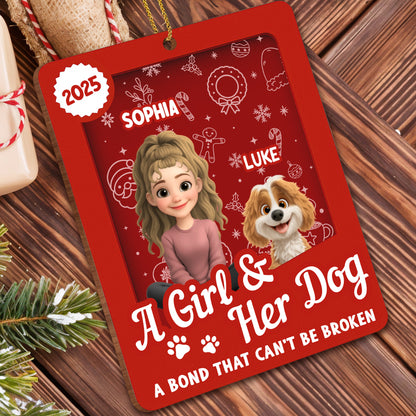 A Girl & Her Dog, A Bond That Can't Be Broken
