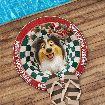 Merry Woofmas Is Merry Woofmas With Christmas Dog