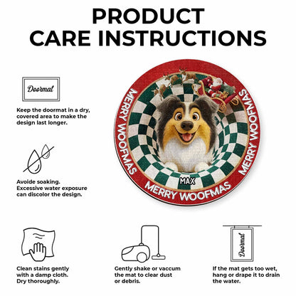 Merry Woofmas Is Merry Woofmas With Christmas Dog