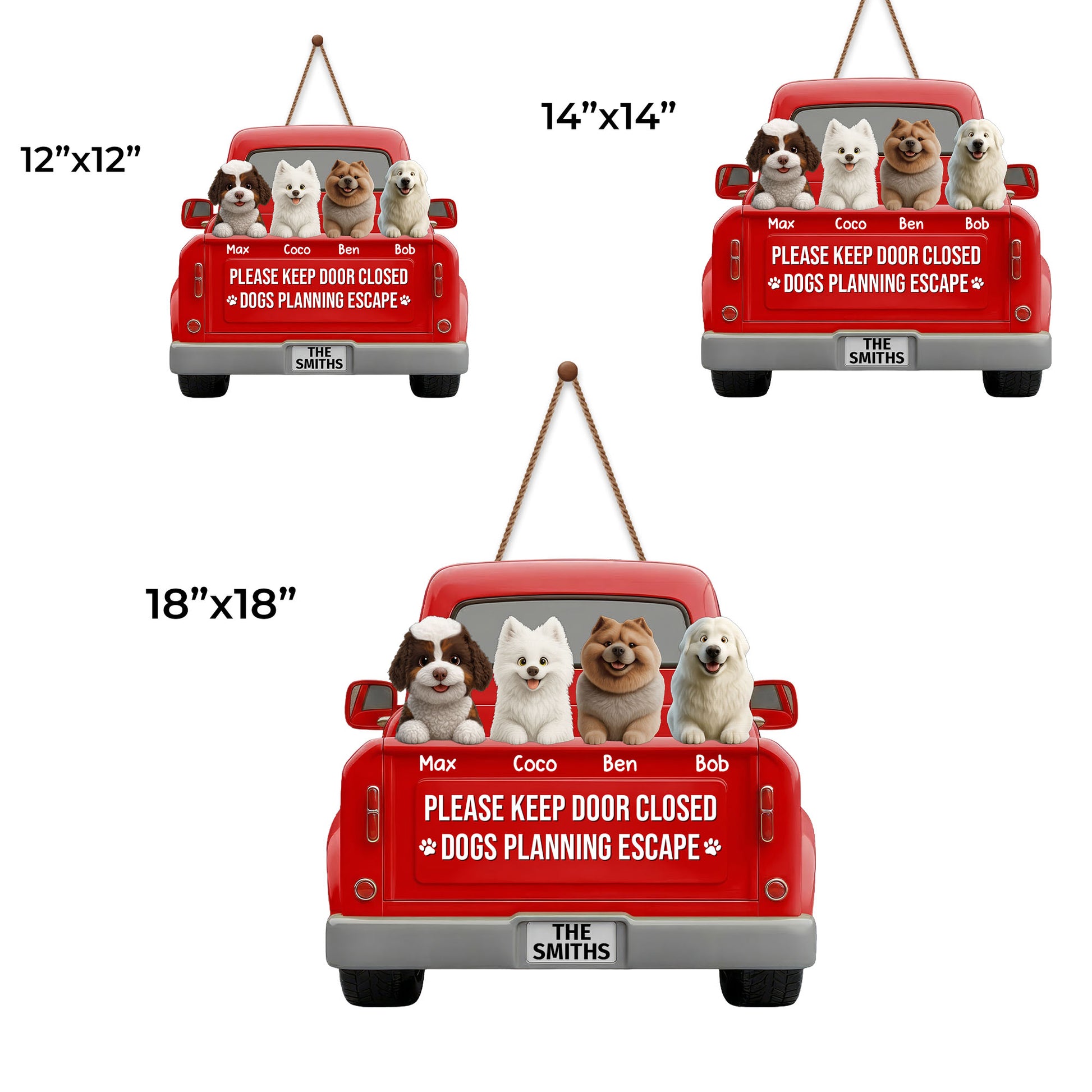 Please Keep Door Closed Dogs Planning Escape