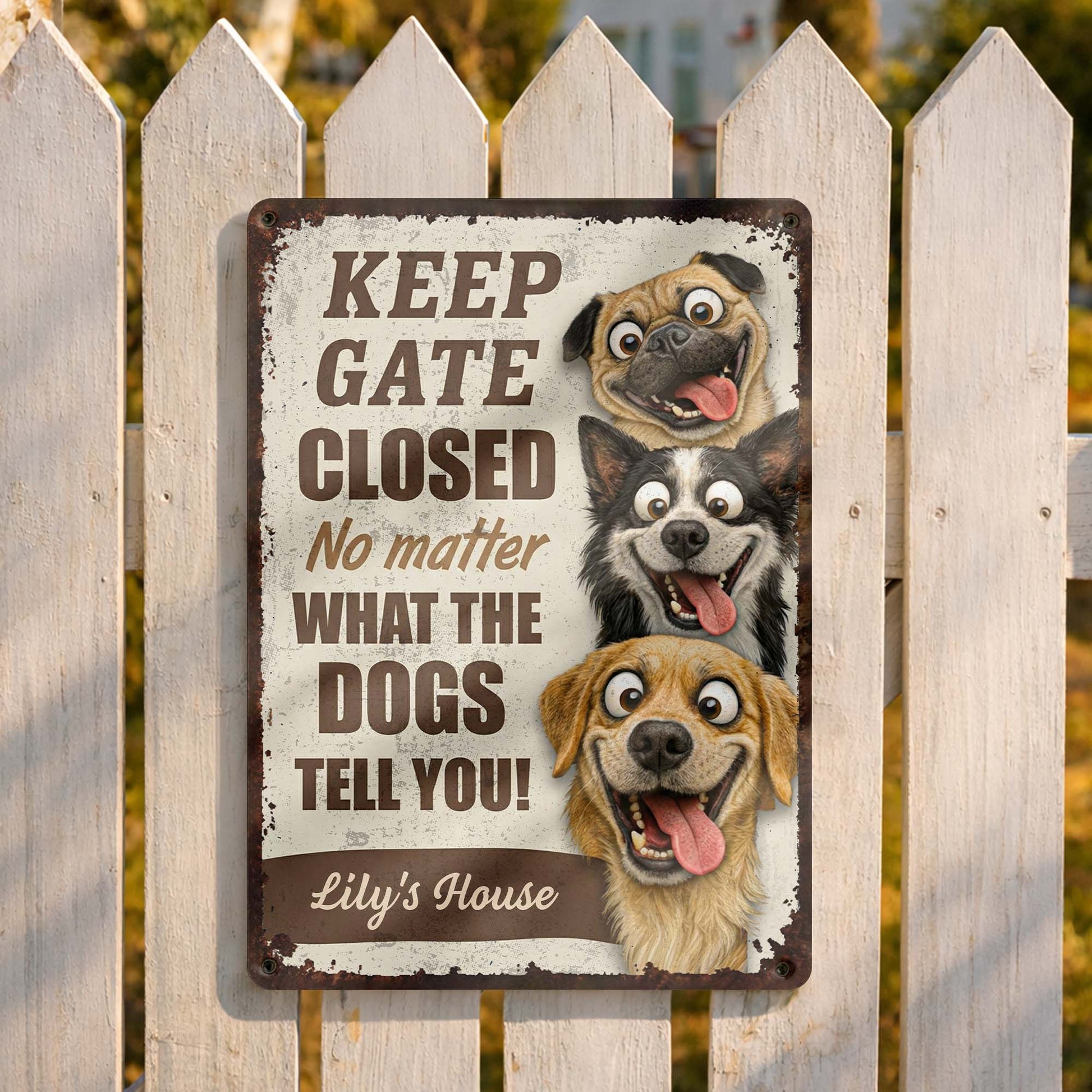 Keep Gate Closed, What The Dogs Tell You, Dogs