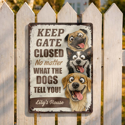 Keep Gate Closed, What The Dogs Tell You, Dogs