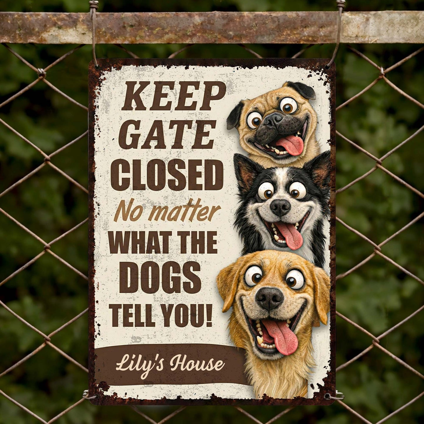 Keep Gate Closed, What The Dogs Tell You, Dogs