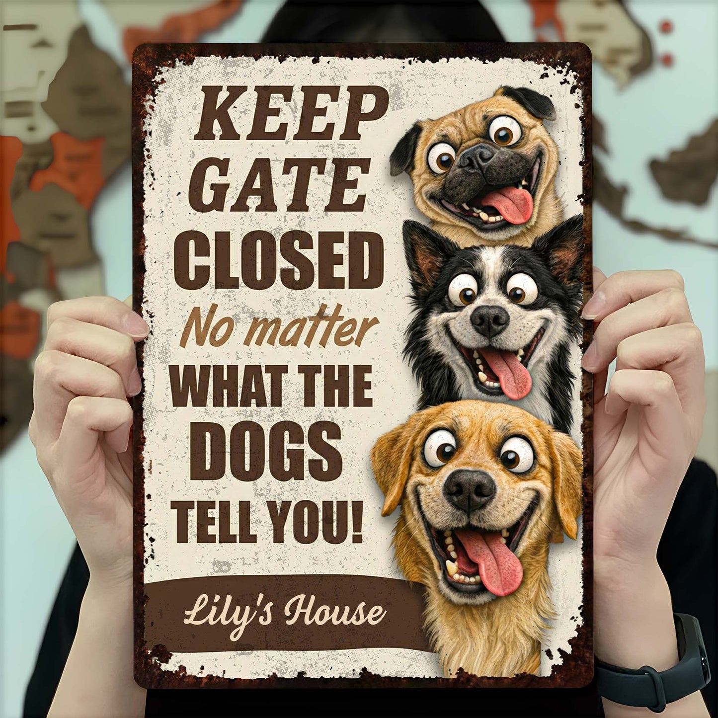 Keep Gate Closed, What The Dogs Tell You, Dogs