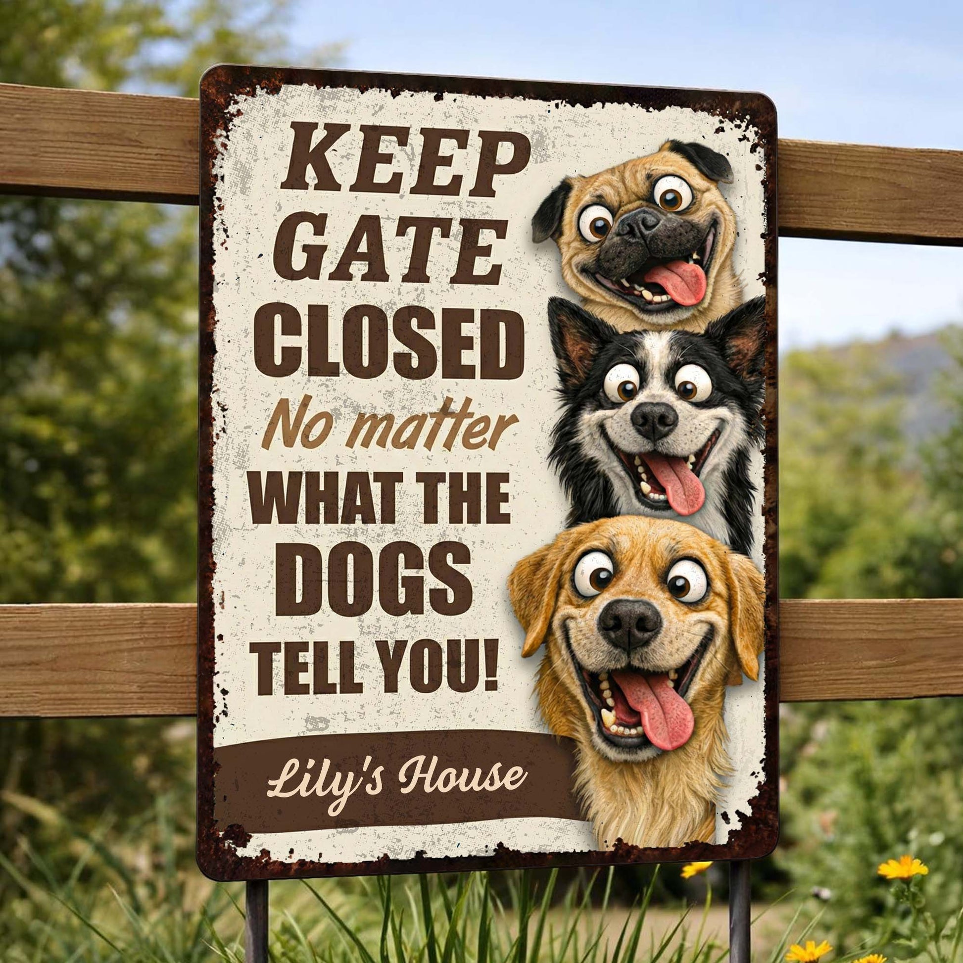 Keep Gate Closed, What The Dogs Tell You, Dogs