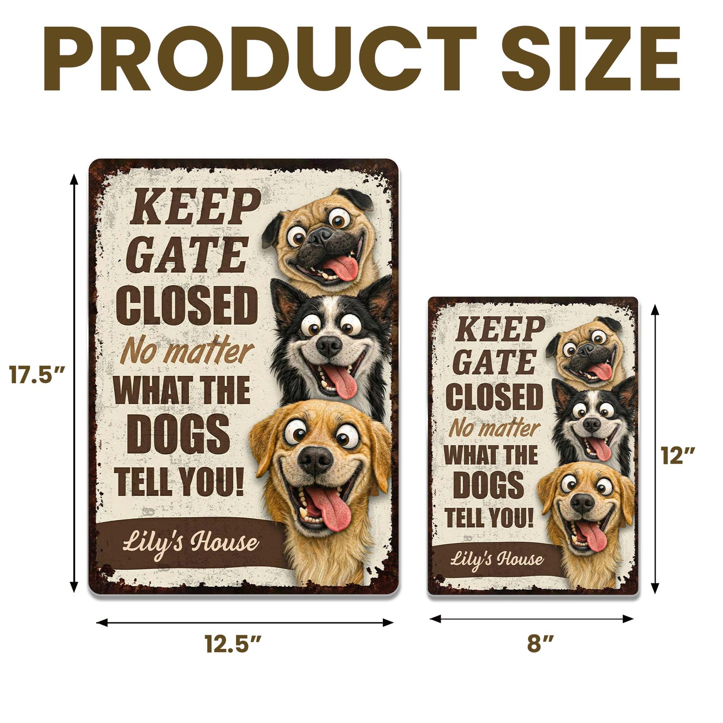 Keep Gate Closed, What The Dogs Tell You, Dogs