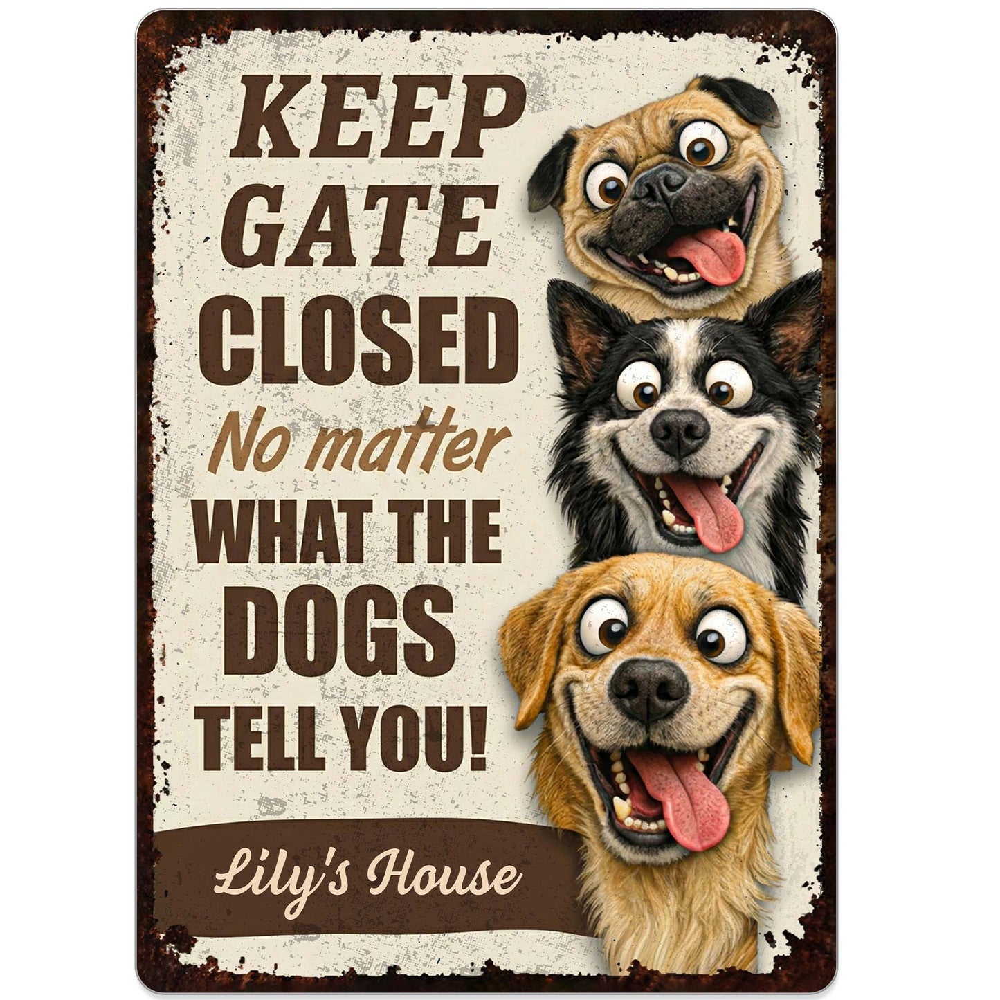 Keep Gate Closed, What The Dogs Tell You, Dogs