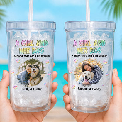 A Girl And Her Dog, A Bond That Can't Be Broken