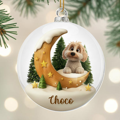 Celebrate Your Furry Friend With Dog And Moon Design