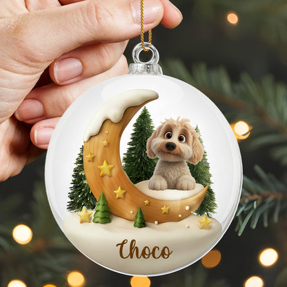 Celebrate Your Furry Friend With Dog And Moon Design