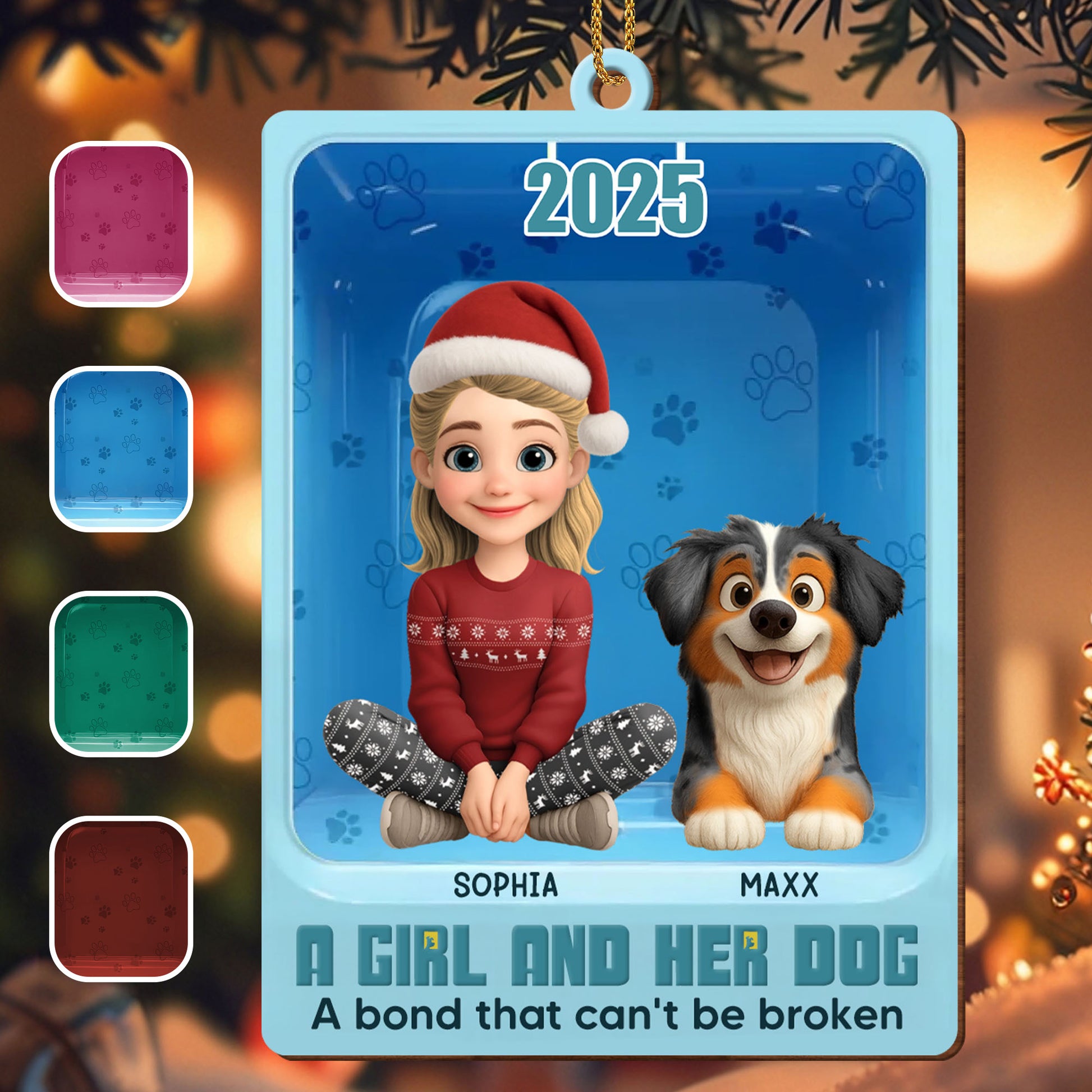 A Girl And Her Dog, A Bond That Can't Be Broken