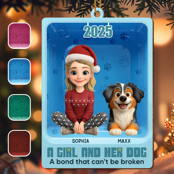 A Girl And Her Dog, A Bond That Can't Be Broken