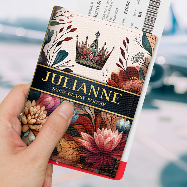 Sassy Classy Bougie With Flowers And Crown