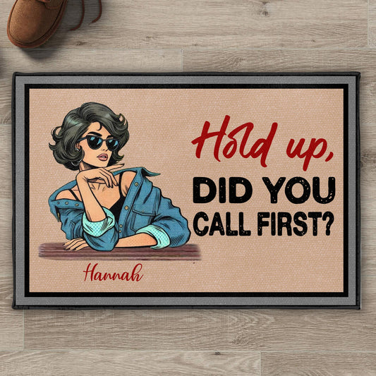 Hold Up, Did You Call First? With Chic Woman Design