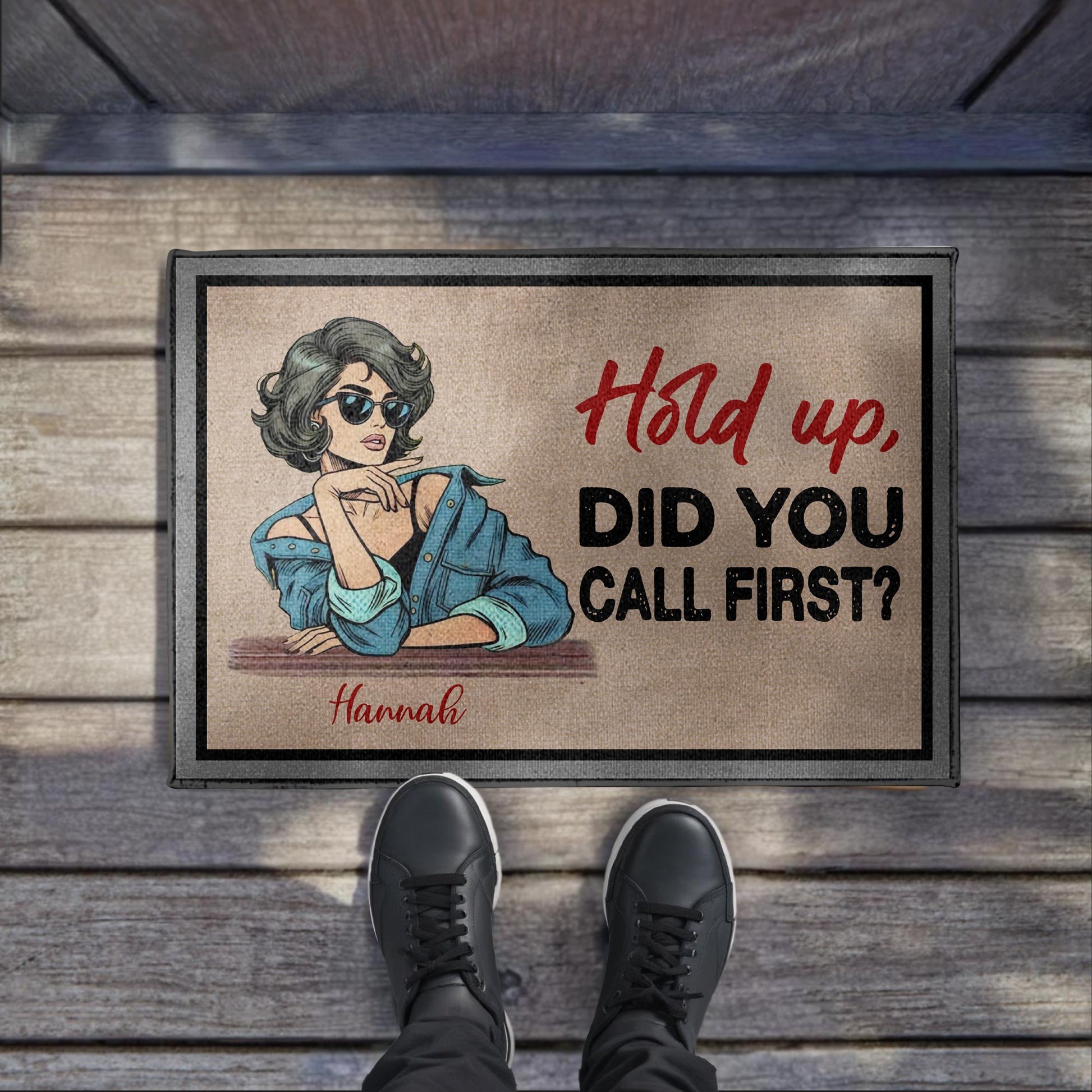 Hold Up, Did You Call First? With Chic Woman Design