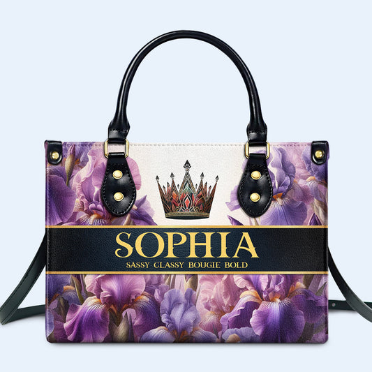 Sassy Classy Bougie Bold Crown And Flowers