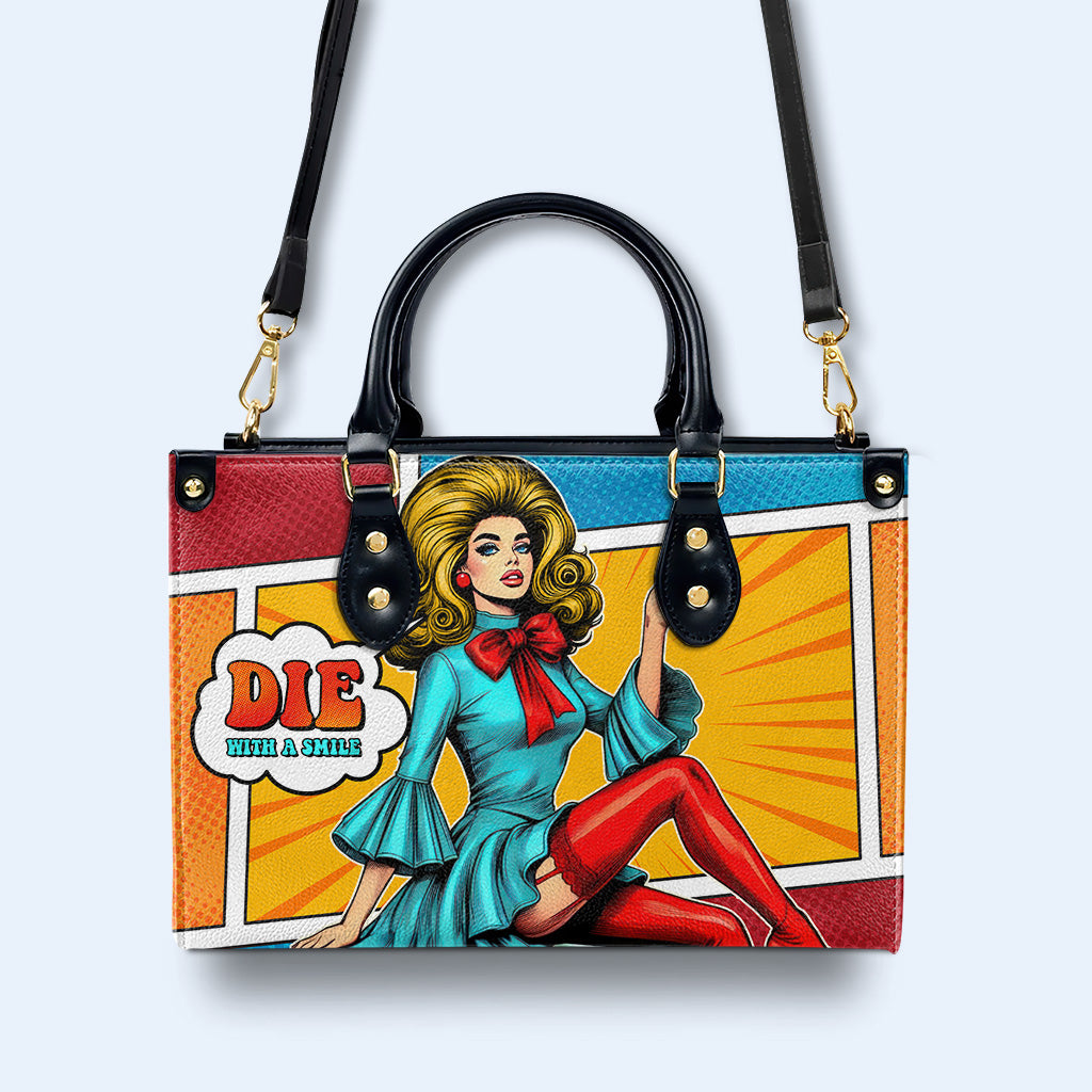 Die With A Smile Comic Style Pop Art